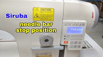 siruba DL 7200 BM1-15 tackup liver position