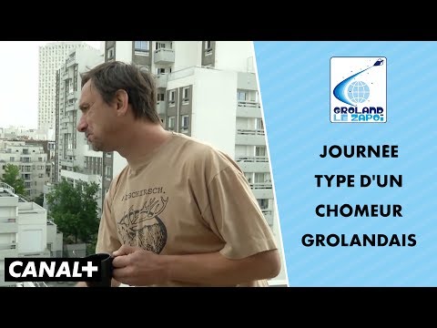 La journée type d'un demandeur d'emploi grolandais - Groland Le Zapoï du 01/07