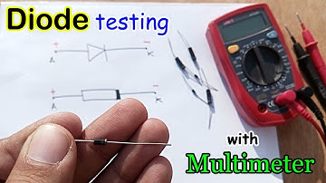 How to test Diode with digital multimeter in Urdu/Hindi