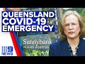 Queensland COVID-19 hotspots expand, lockdown extended | Coronavirus | 9 News Australia