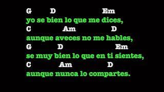 Nadie Te Ama Como Yo con Letra y acordes