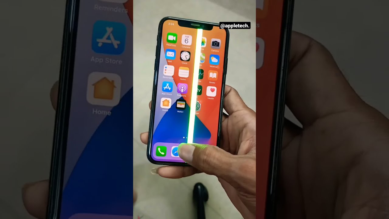 How Do I Fix The Green Line On My IPhone Shorts Iphone