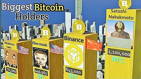 Biggest Bitcoin Holders in the World 2024