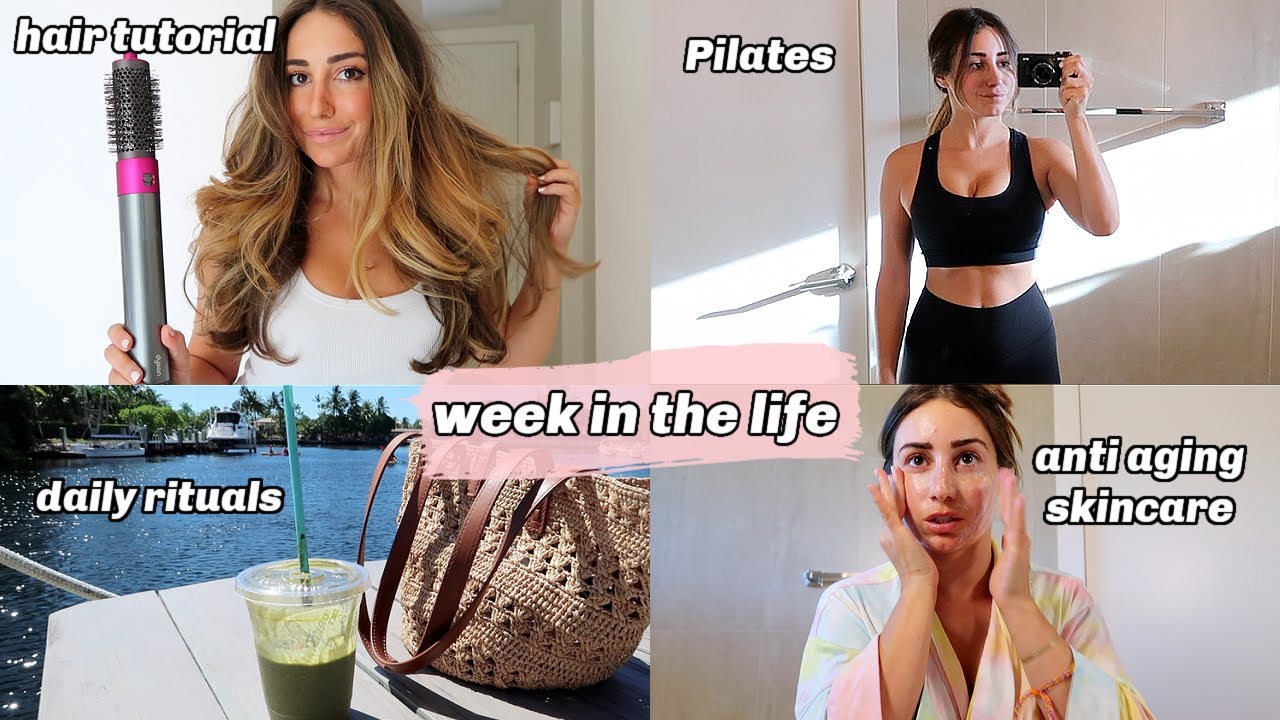 Healthy week in the life: Daily Rituals, Dyson Air Wrap, Anti Aging skincare