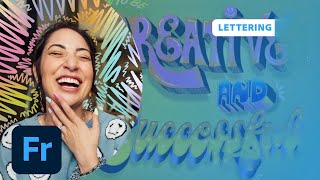 Lettering an Impactful Quote with Jess Goldsmith - 1 of 2 | Adobe Creative Cloud screenshot 5