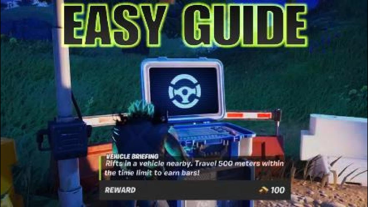Easily complete Find and accept SHADOW Briefings Fortnite Kickstart Quest YouTube
