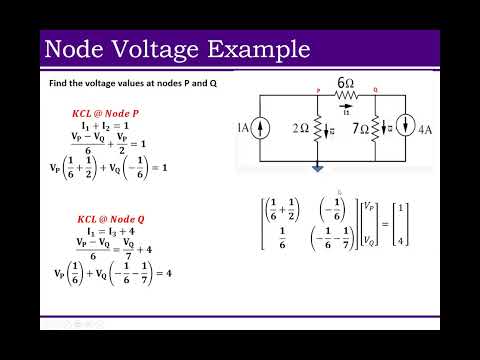 Example Node Voltage Analysis 2
