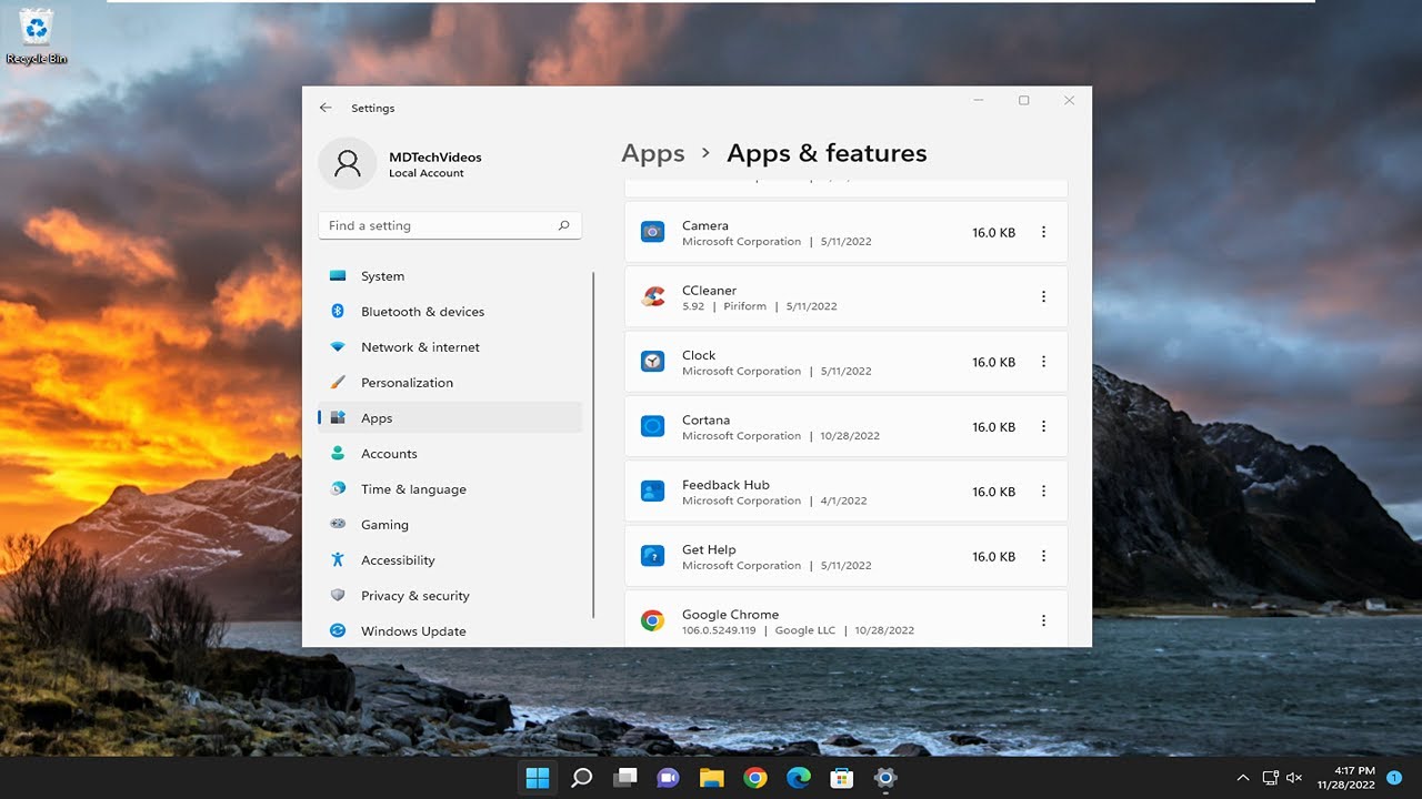 Comment supprimer les Widgets dans Windows 11