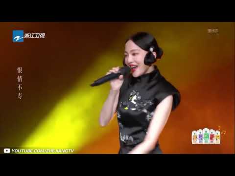 可爱到爆！张韶涵穿黑丝&洛天依二次元唱《芒种》《天赐的声音》第12期精选花絮 /浙江卫视官方HD/