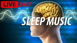 LIVE 🔴 Sleep Music Delta Waves: Immersive Relaxation with DELTA WAVES