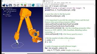 Celebrity robodk python control example Profile