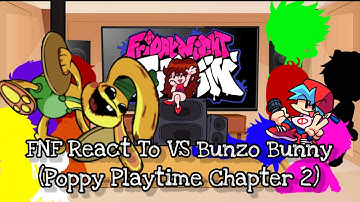 FNF React To Vs Bunzo Bunny||Friday Night Funkin