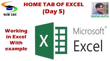 Excel By Deepak Gupta Day-5