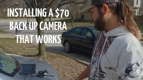 How to Install a $70 Backup Camera that Actually WORKS! (LeeKooLuu Back Up Camera)