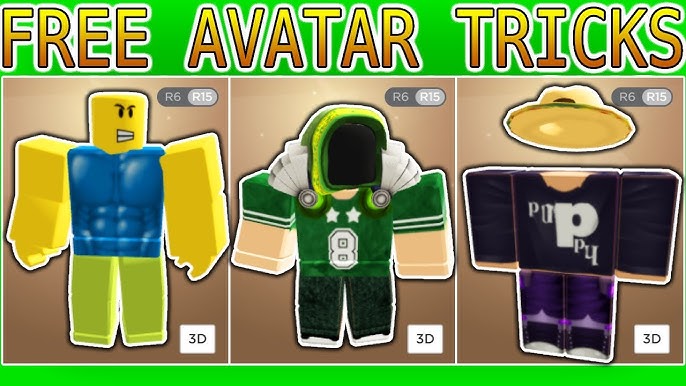 5 Best FREE OUTFITS and AVATAR TRICKS All in One Video! (Roblox) - BiliBili