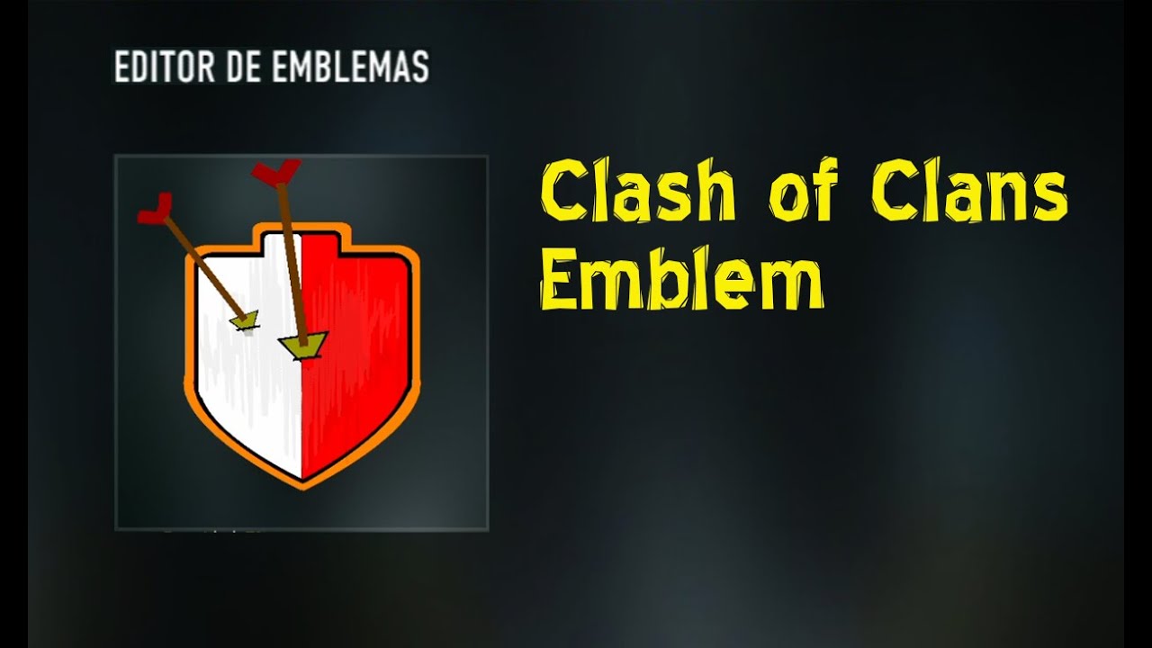 Clash Of Clans | Emblem | COD Advanced Warfare | PS4 - YouTube