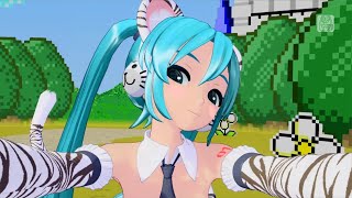 Hatsune Miku Butterfly Cat PV