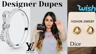 Designer Dupes 2021 | First Impressions (Louis Vuitton, Dior, Pandora, Gucci)