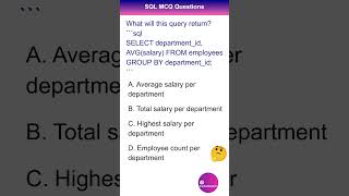 Sql interview questions and answers | Oracle sql interview questions |dbms mcq for competitive exams