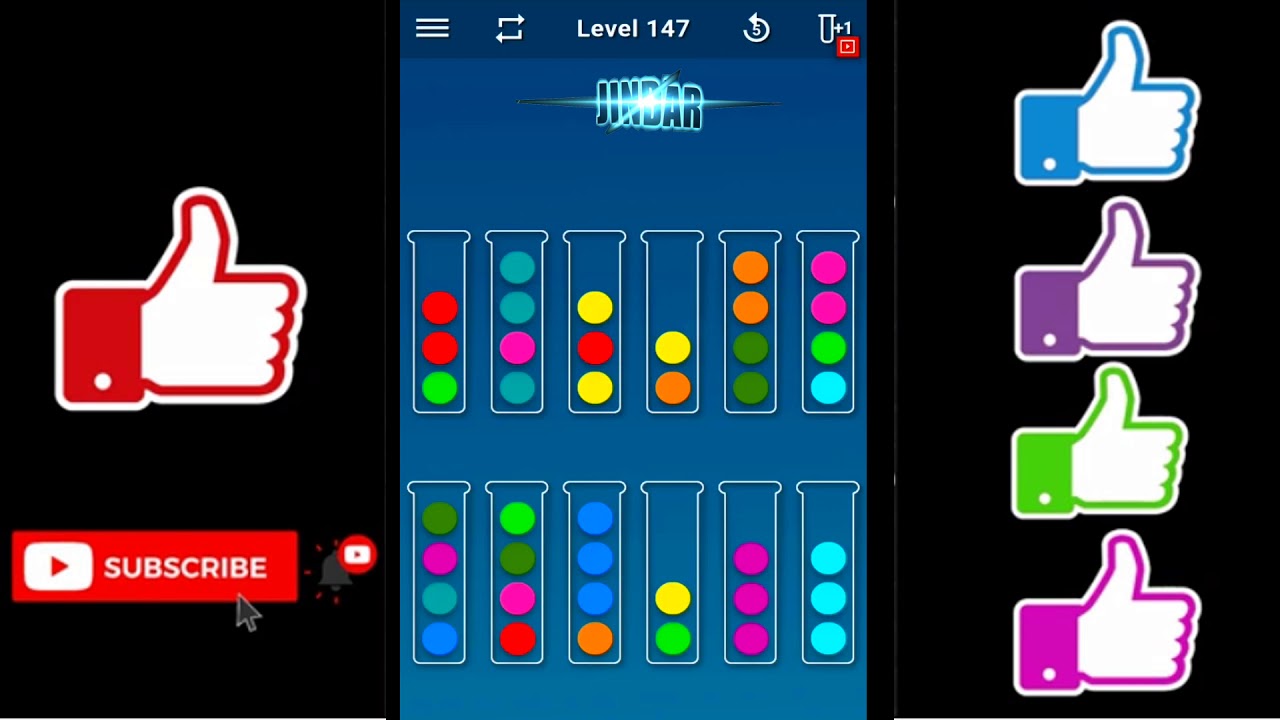 Get Color Level 147 Android Ball Sort Puzzle Level 147 Color Sorting Games Level 147 - YouTube