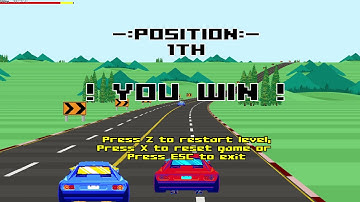 Retro Racing Engine 2.0 for Gamemaker