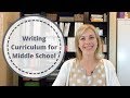 Writing Curriculum Options for Eighth Grade
