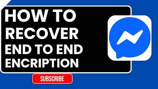 메신저에서 종단간 암호화된 채팅을 복구하는 방법(백업 가이드) screenshot 5