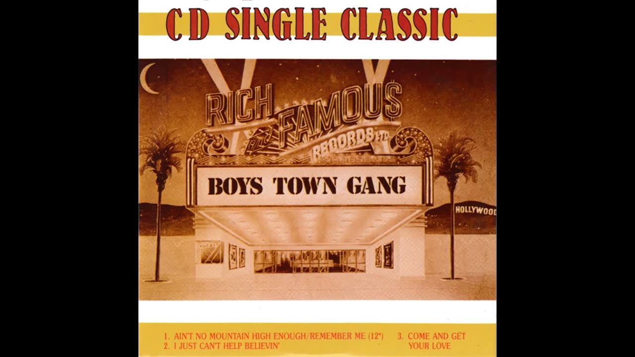 Boys Town Gang Remember Me 12インチ 帯付 y161 Boys Town Gang - Ain't No Mountain High Enough, Remember Me (12