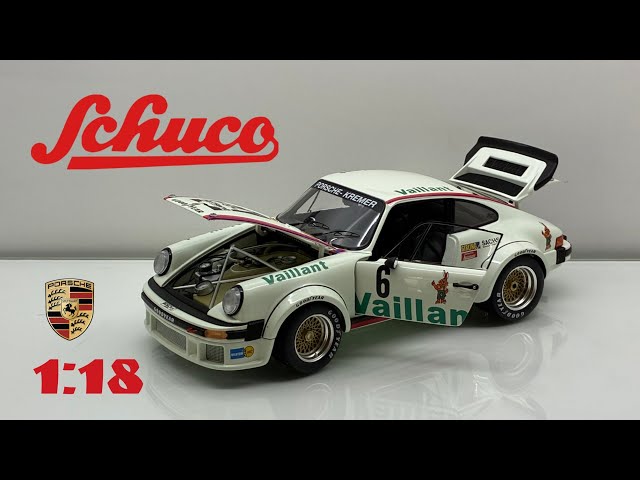 自動車 Schuco 1/18 Porsche 934 RSR #9 Vaillant Review of the Porsche 934 RSR 1:18 Schuco model - YouTube