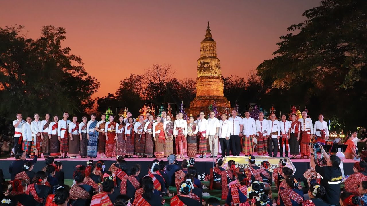 #4k #พิธีเปิดงานเทศกาล “มาฆปูรณมีบูชา” ทะเลธุงอีสาน จังหวัดกาฬสินธุ์ ประจำ 2569