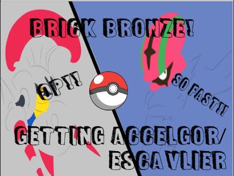 How To Get Accelgor And Escavalier Pokemon Brick Bronze