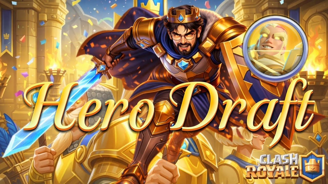 Clash Royale - Let's try the new heroes!