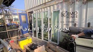 [썬룸] 썬룸 만들기 예고편 Making sun room preview