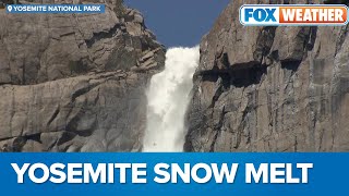 Record Snowpack Releases 239 Billion Gallons of Water Around Yosemite, Rare Spring Closure