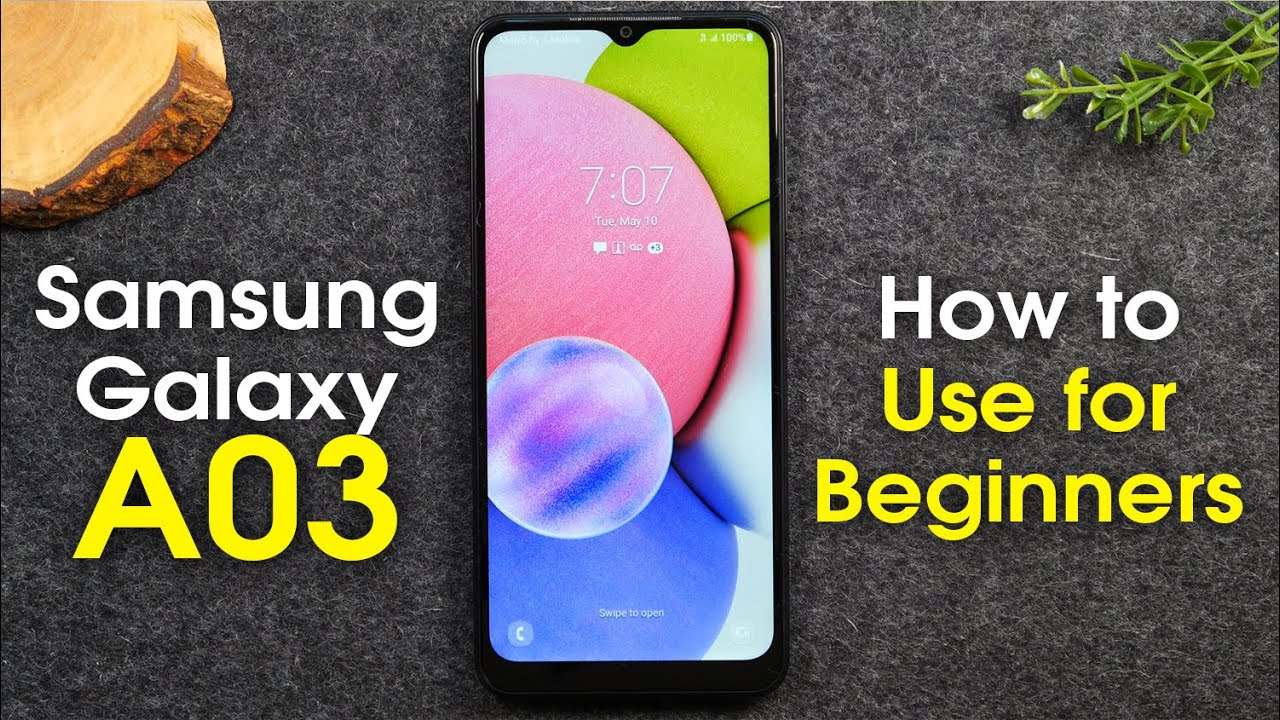 Samsung Galaxy A03s for Beginners | Learn the Basics in Minutes | No Background Music