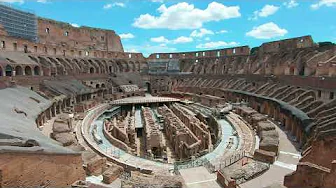 Empty Colosseum - Unedited 4K Widescreen