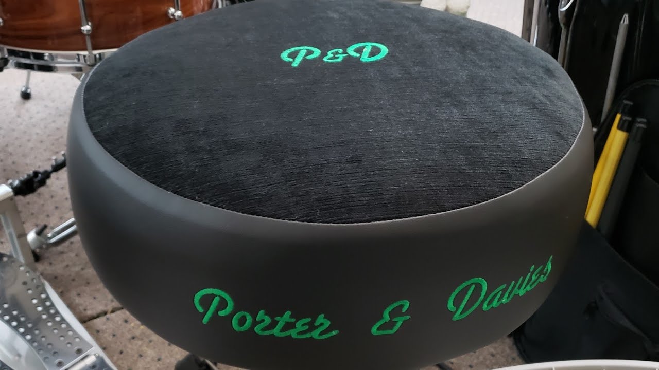 Porter and Davies Gigster Tactile Drum Throne Review - YouTube