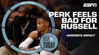 'I feel bad for Russ!' - Perk says Westbrook will need to sacrifice for Harden's arrival | NBA Today