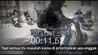 Status wa | korban janji -  vespa rosok! Sindiran terbaru