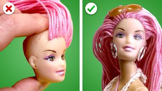 DIY BARBIE IDEAS || 13 Creative Doll Clothes Ideas & Fun Toy Hacks