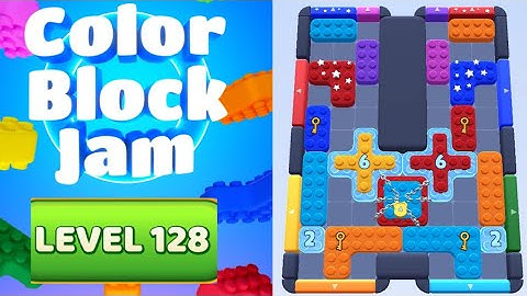 Color Block Jam Level 128 Solution Walkthrough