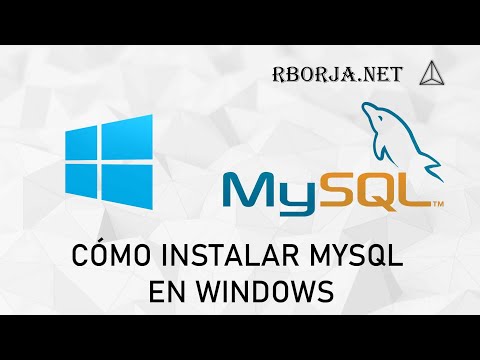 Cómo instalar MySQL en Windows
