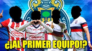 Estos son LOS PROSPECTOS QUE CHIVAS subiría | rumores chivas | noticias chivas