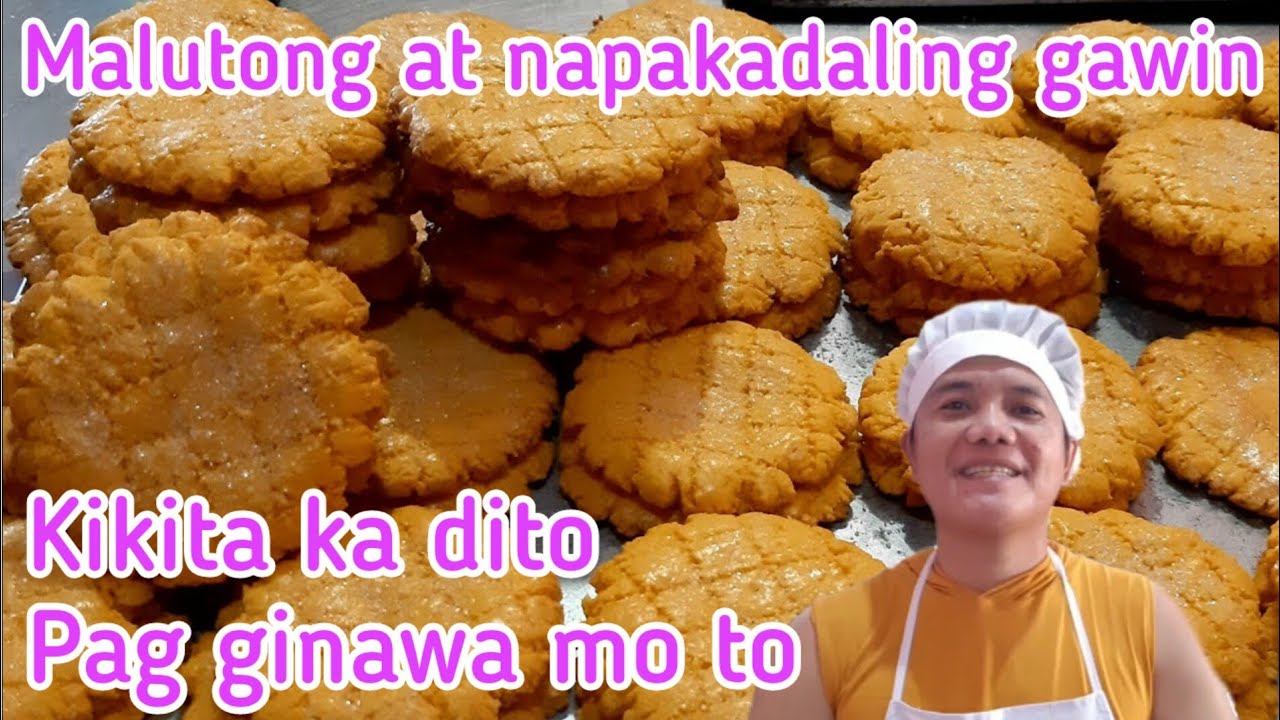PAANO GUMAWA NG COOKIES?SIMPLE RECIPE NG COOKIES NA PANGNEGOSYO❤BAKING IDEA,BAKING CHANNEL