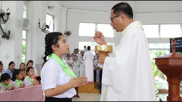 Thánh Lễ Rước Lễ Lần Đầu Tại Giáo Xứ Bình Hòa Ngày 11/06/2023