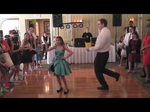 Best Father Daughter Dance Ever - Comedian Mike Hanley and his daughter Jessica