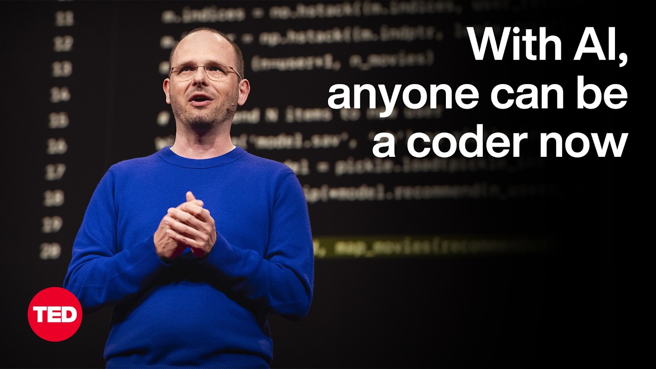 AI Enables Everyone to Code: A TED Talk by Thomas Dohmke – Video