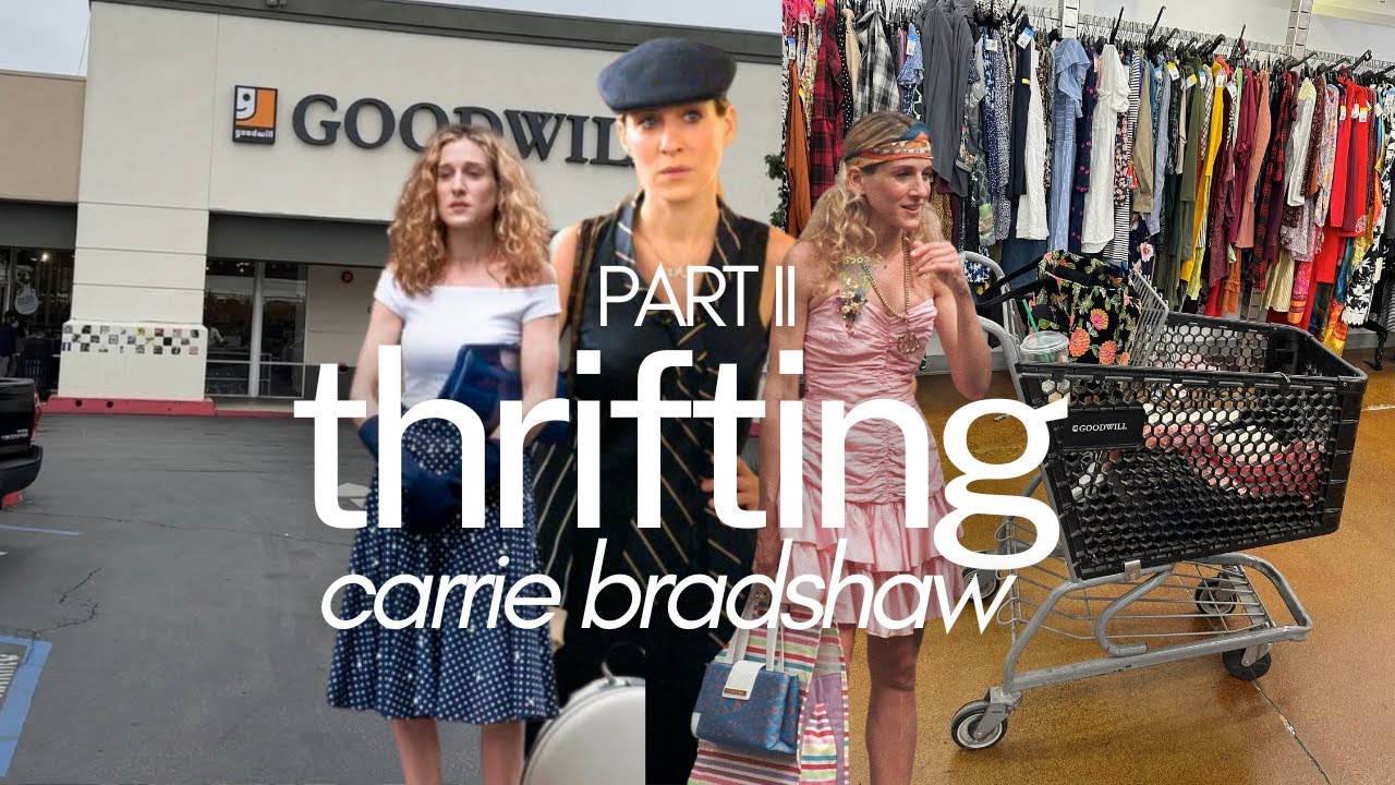 THRIFT WITH ME/ INSPIRED BY CARRIE BRADSHAW PART 2