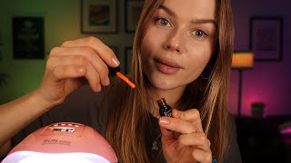 ASMR Nail Salon RP.  Soft Spoken Personal Attention