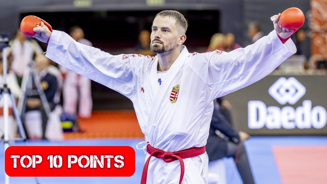 Top 10 Karate Points In World Championship 2023 YouTube